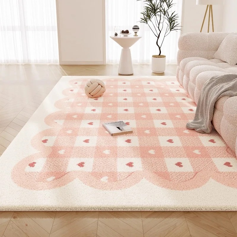 Sweet Pink Living Room Carpet  - Commercial Printing Online recension och pris