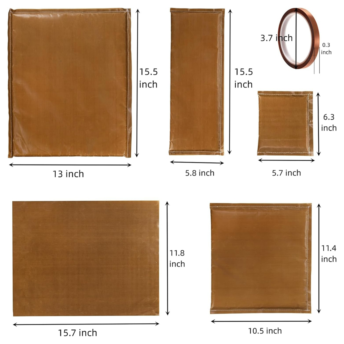 ABXHH 8 Pack Heat Press Pillow - Heat Press Teflon Sheet recension och pris